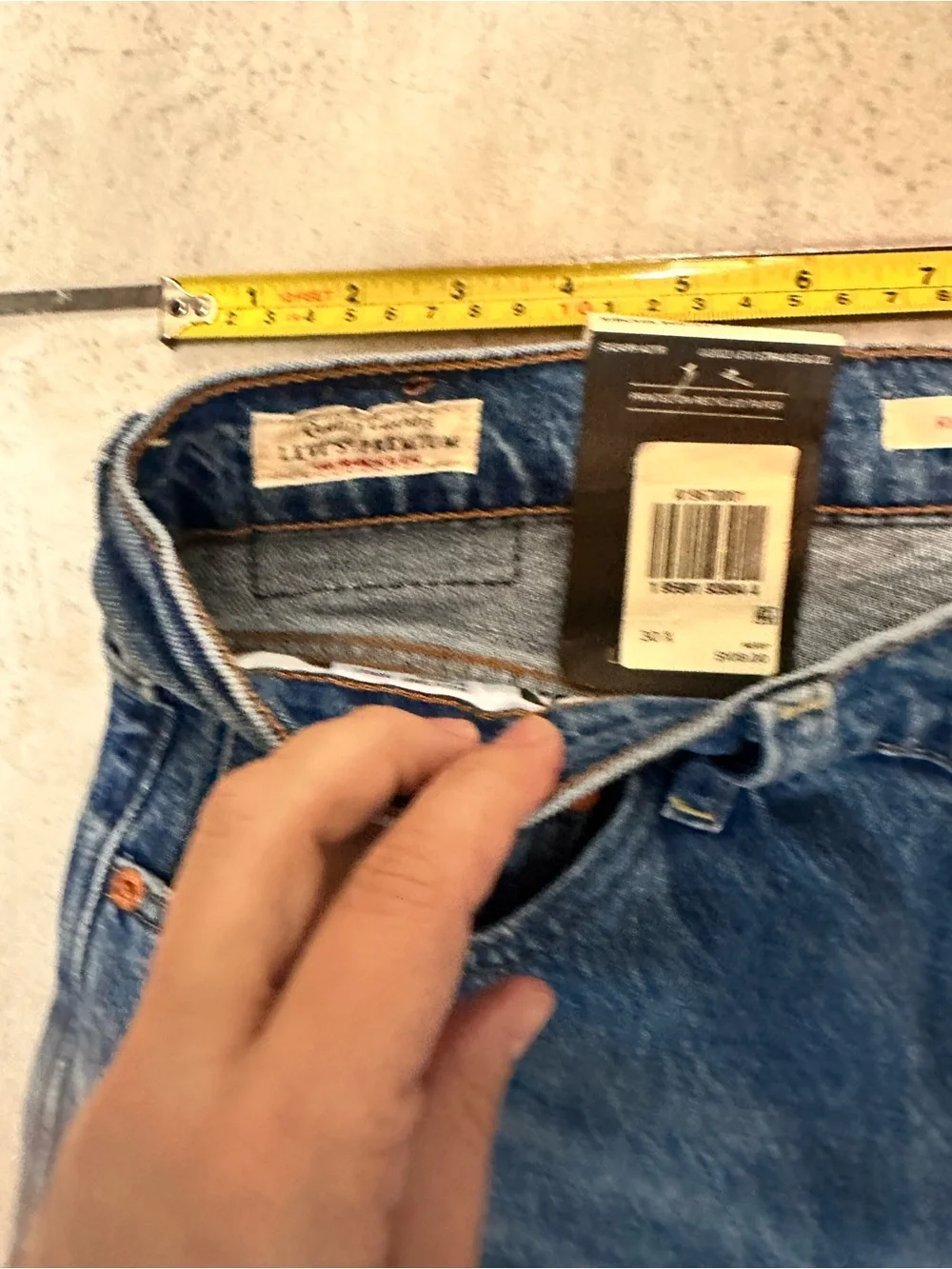 Levi’s RIBCAGE CROPPED BOOTCUT WOMEN'S JEANS High-Rise Straight Leg Women 30 - Picture 9 of 12